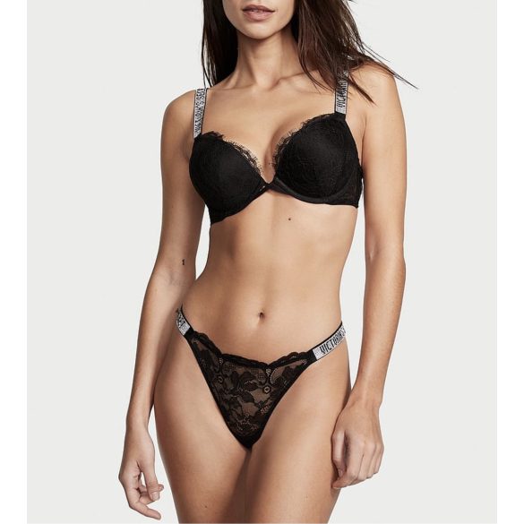 Victoria's Secret kristály köves csipke bikini bugyi