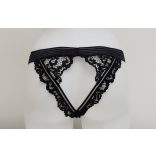 Victoria's Secret csipkés cheekini kivágott hátú bugyi