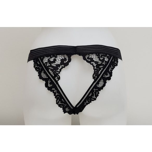 Victoria's Secret csipkés cheekini kivágott hátú bugyi