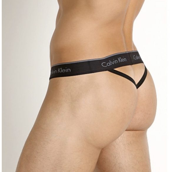 Calvin Klein férfi fekete tanga alsónadrág