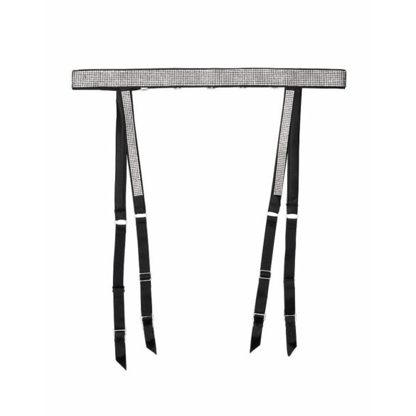 Victoria’s Secret Very Sexy kristály köves harisnyakötő(fekete)