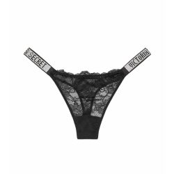   Victoria's Secret Very Sexy csipkés kristály köves tanga bugyi