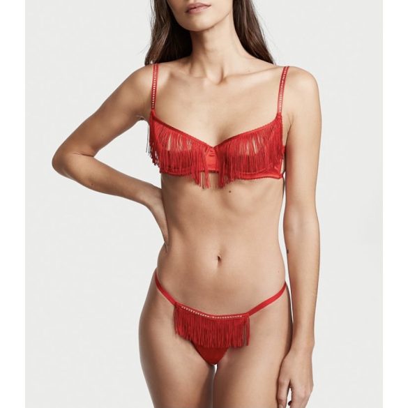 Victoria's Secret Very Sexy kristály köves V-string bugyi