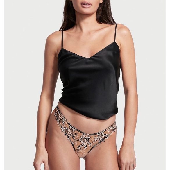  Victoria's Secret Very Sexy hímzett csipkés tanga bugyi