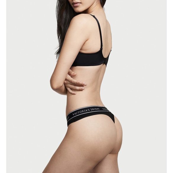 Victoria's Secret vastagpántos pamut tanga bugyi