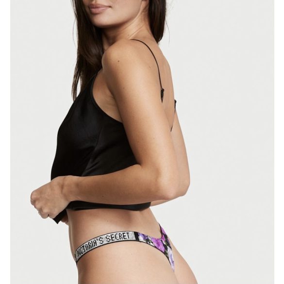 Victoria's Secret Bombshell virágos köves bugyi