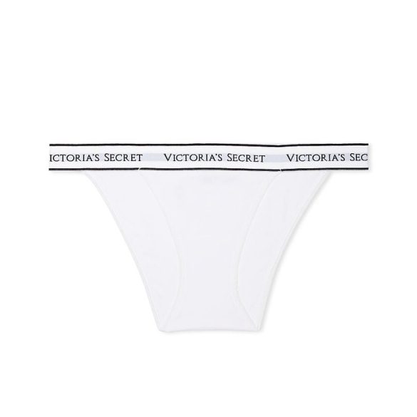 Victoria's Secret vastagpántos pamut bikini bugyi