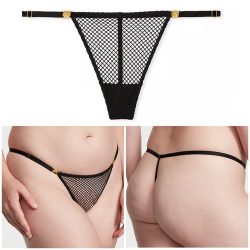 Victoria's Secret fishnet v-string bugyi