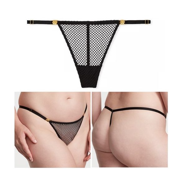 Victoria's Secret fishnet v-string bugyi