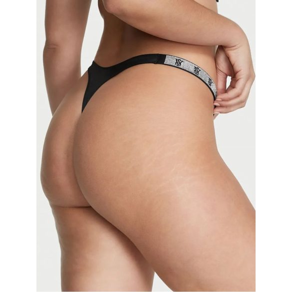 Victoria's Secret VS köves szatén tanga bugyi 