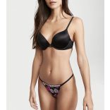 Victoria's Secret Bombshell virágos V-string bugyi