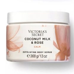   Victoria's Secret Calm Coconut Milk & Rose Exfoliating Body Scrub 13 OZ, New
